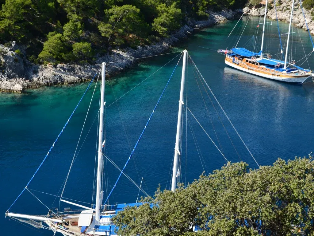 Excursion à la voile à Marmaris Fethiye