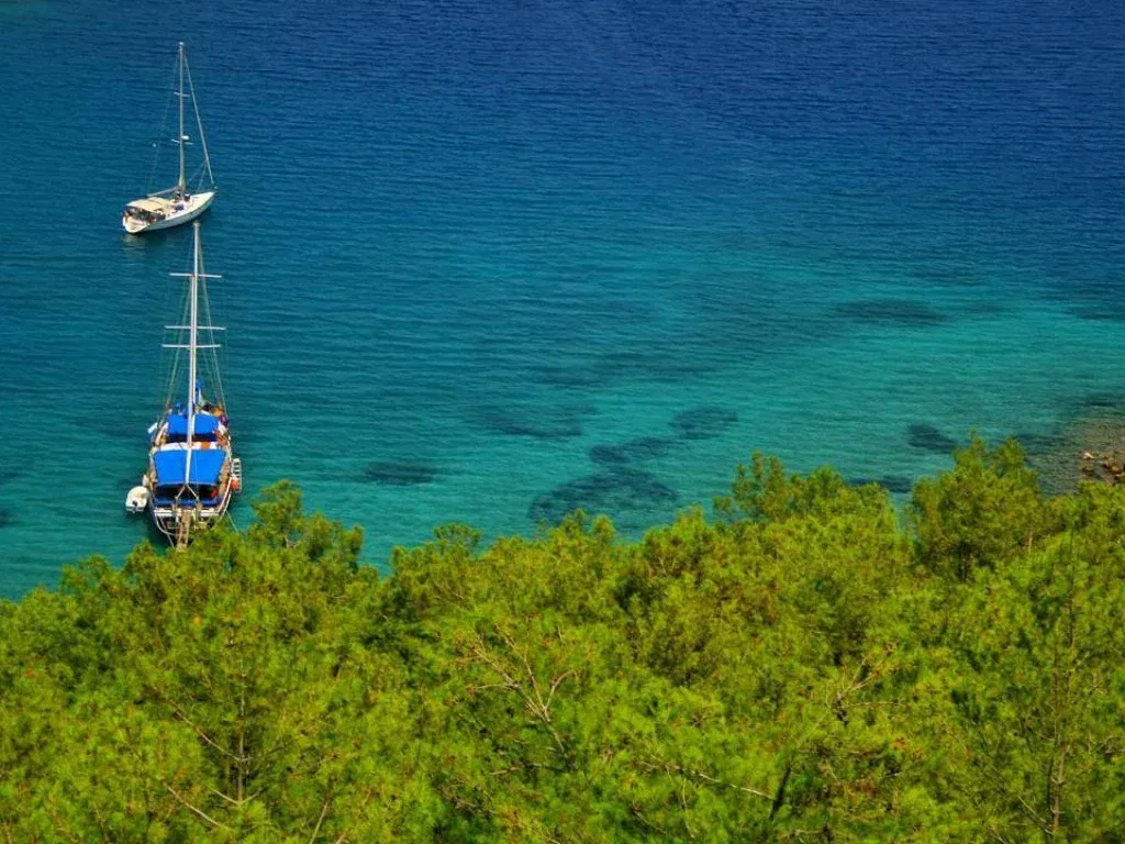 Excursion à la voile à Marmaris Fethiye