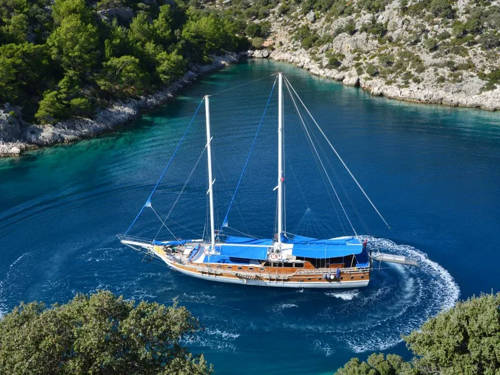 Excursion à la voile à Marmaris Fethiye