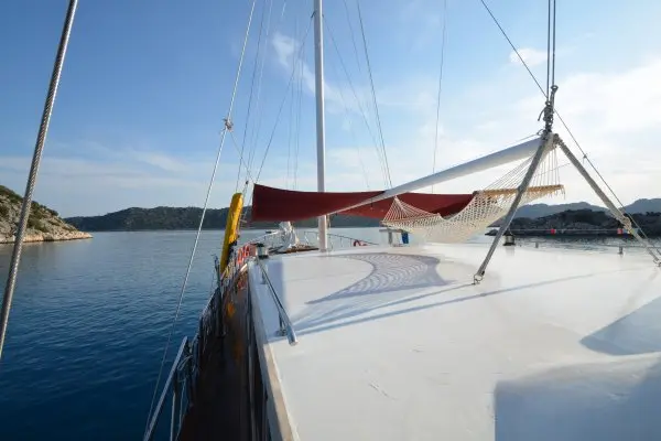 Blue Cruise Olympos to Fethiye on a Turkish Gulet